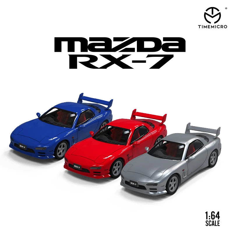 TimeMicro 1:64 Dream Series Mazda RX-7 литая модель автомобиля | Игрушки и хобби