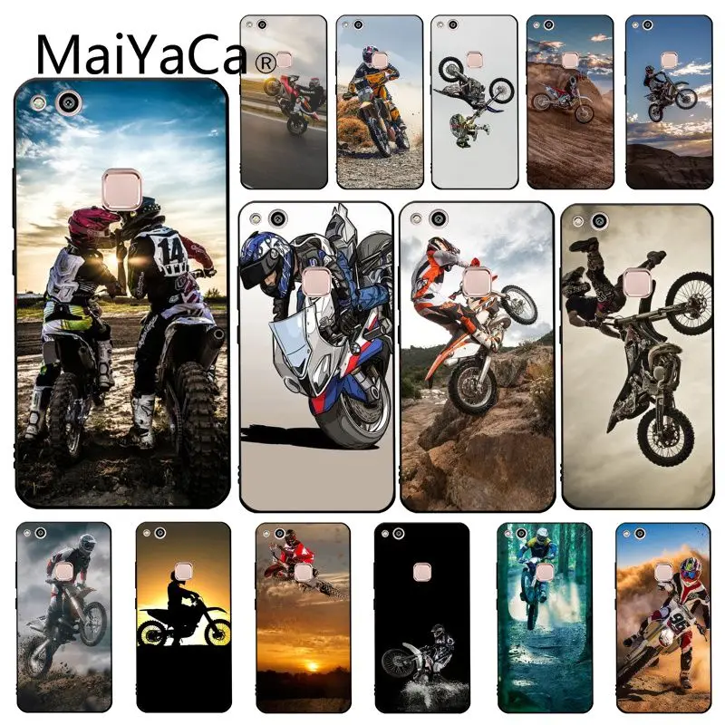 Maiyaca Мотокросс чехол для телефона Huawei Y9 Y7 Y6 II Y5 Prime 2018 2019 | Мобильные телефоны и