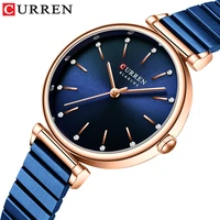 2021 new curren ultra thin women watch fashion luxury brand quartz ladies wristwatches elegant waterproof girls clock