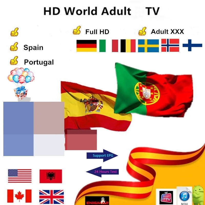 HD IP ТВ Швеция Германия арабский XXX M3U Android Spian Италия Великобритания Смарт