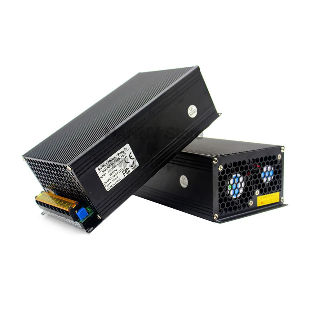 Выключатель питания постоянного тока 13 8 В 1200 Вт Трансформатор 110 220 AC DC SMPS для Tepper