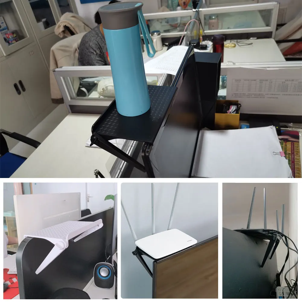 

Computer Monitor Rack Plastic LCD TV Top Screen Bracket Creative Multifunctional Storage Rack Storage Holders