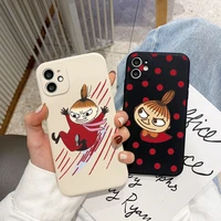 funny little girl my phone case for iphone 12 11 pro max x xr xs max 7 8 plus candy color cover
