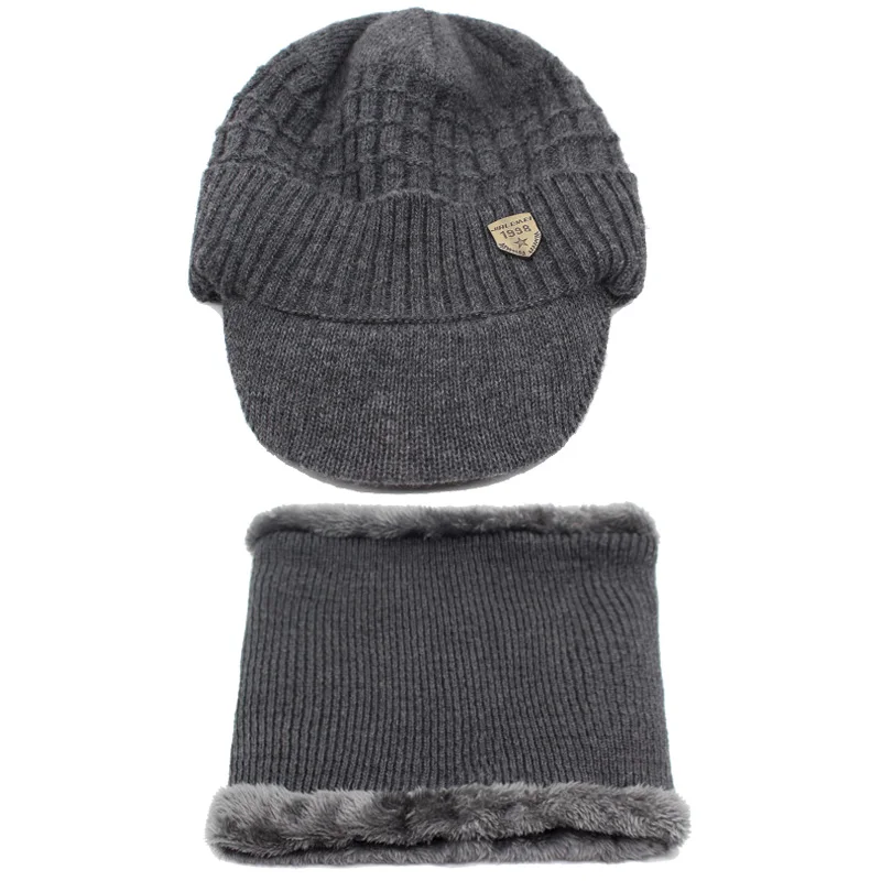 Зимняя шапка Skullies Beanies шапки зимние для мужчин и женщин шерстяной шарф Балаклава