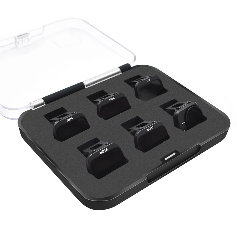

Объектив камеры портативное Оптическое стекло MCUV CPL ND Filter Set NDPL аксессуары для дрона профессиональные регулируемые для DJI Mavic Mini 2