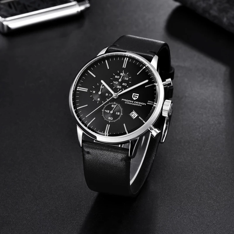 

PAGANI DESIGN 2021 New Top Brand Luxury Men's Quartz Watches Men Automatic Date Watch Waterproof Chronograph VK67 Reloj Hombre
