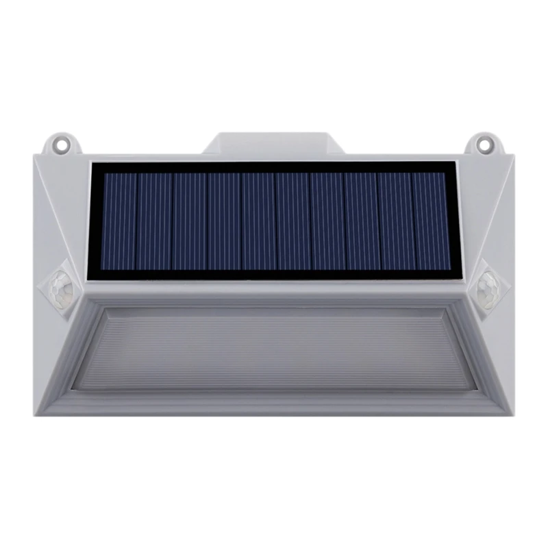 

Solar Wall Lamp Waterproof Is For Courtyard Fence Terrace Stairs Human Body Induction Solar Lamp