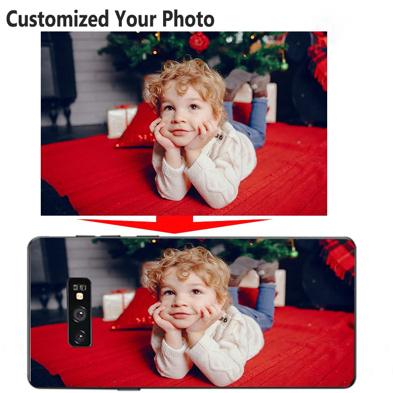 DIY фото на заказ чехол для телефона черный мягкий Samsung A70 A80 A10 A10E A20 A50 A50S A30 A40 A9 Plus 2018