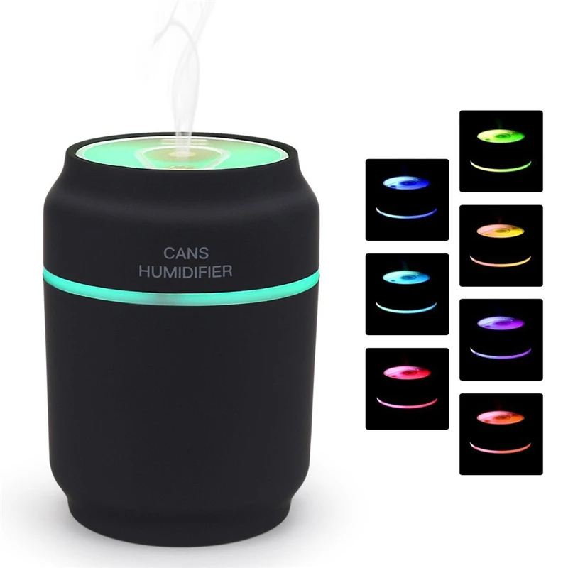 Банок увлажнитель Настольный вентилятор лампа автомобильный арома диффузор USB