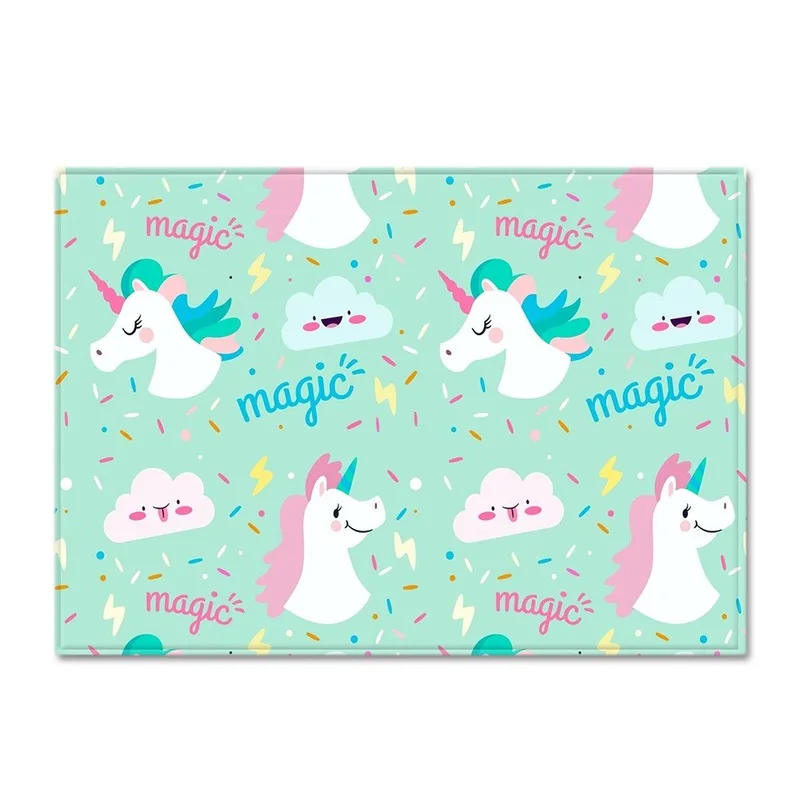 

KC Cartoon Unicorn Carpet Custom Hot Mat Bathroom Mats And Rugs Bathroom Rug Sets In Black And Gold Door Mat Entrance