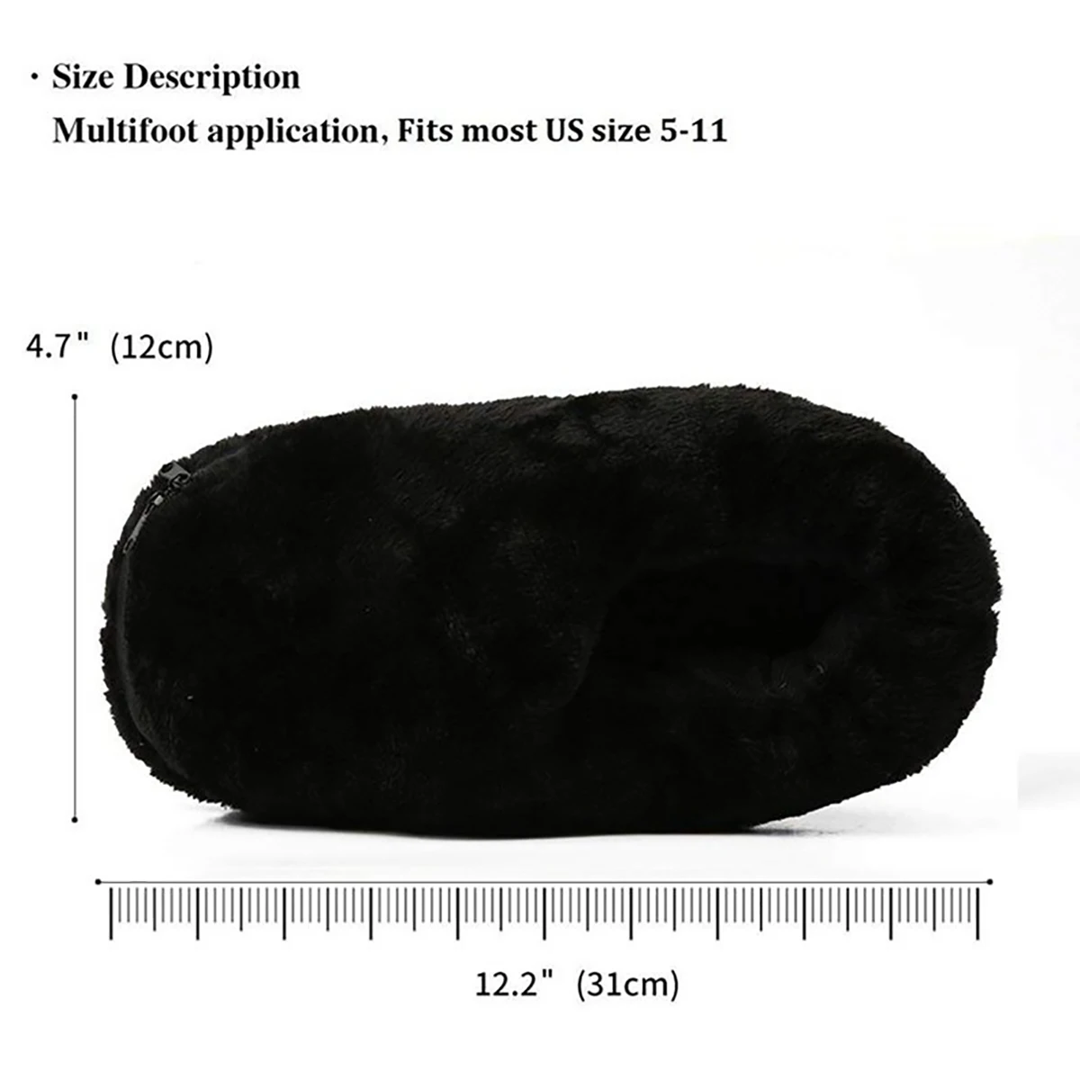 

Washable USB Heating Shoes Unisex Rechargeable Heating Slippers Shoes Warm Shoes Comfortable Plush Slippers Coral fleece Shoes