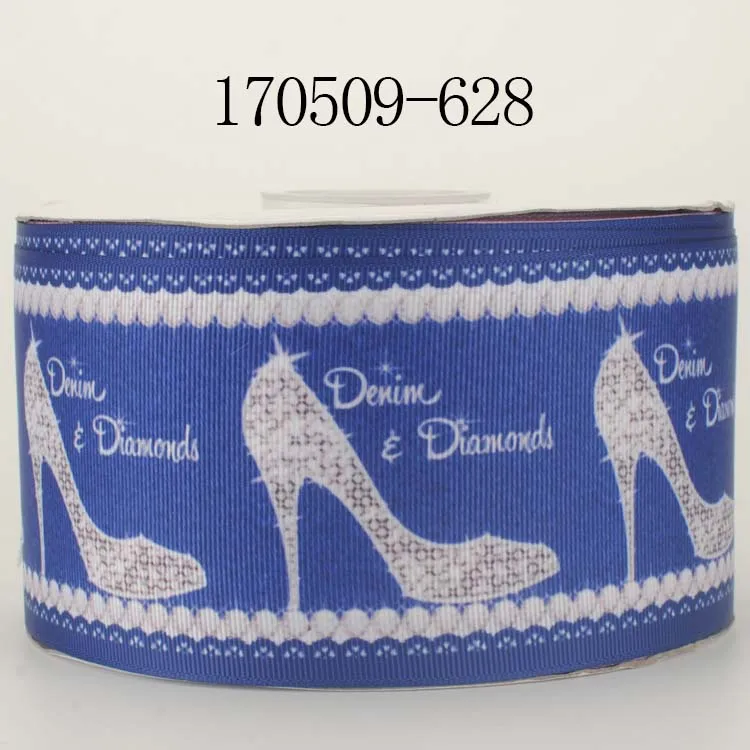 Новая распродажа 50 ярдов 3 дюйма 75 мм цветная лента под джинсы с принтом корсажная