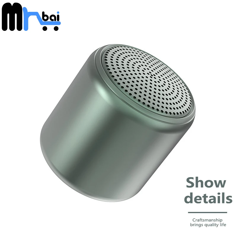 Mr. Бай Мини Bluetooth 5 0 Динамик Портативный ладонь небольшая звуковая коробка