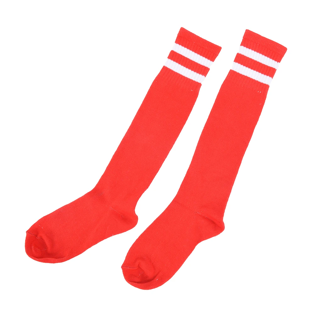 Children Football Socks Boys Soccer Sock Above Knee Plain Long Stockings Men Over High Baseball |
