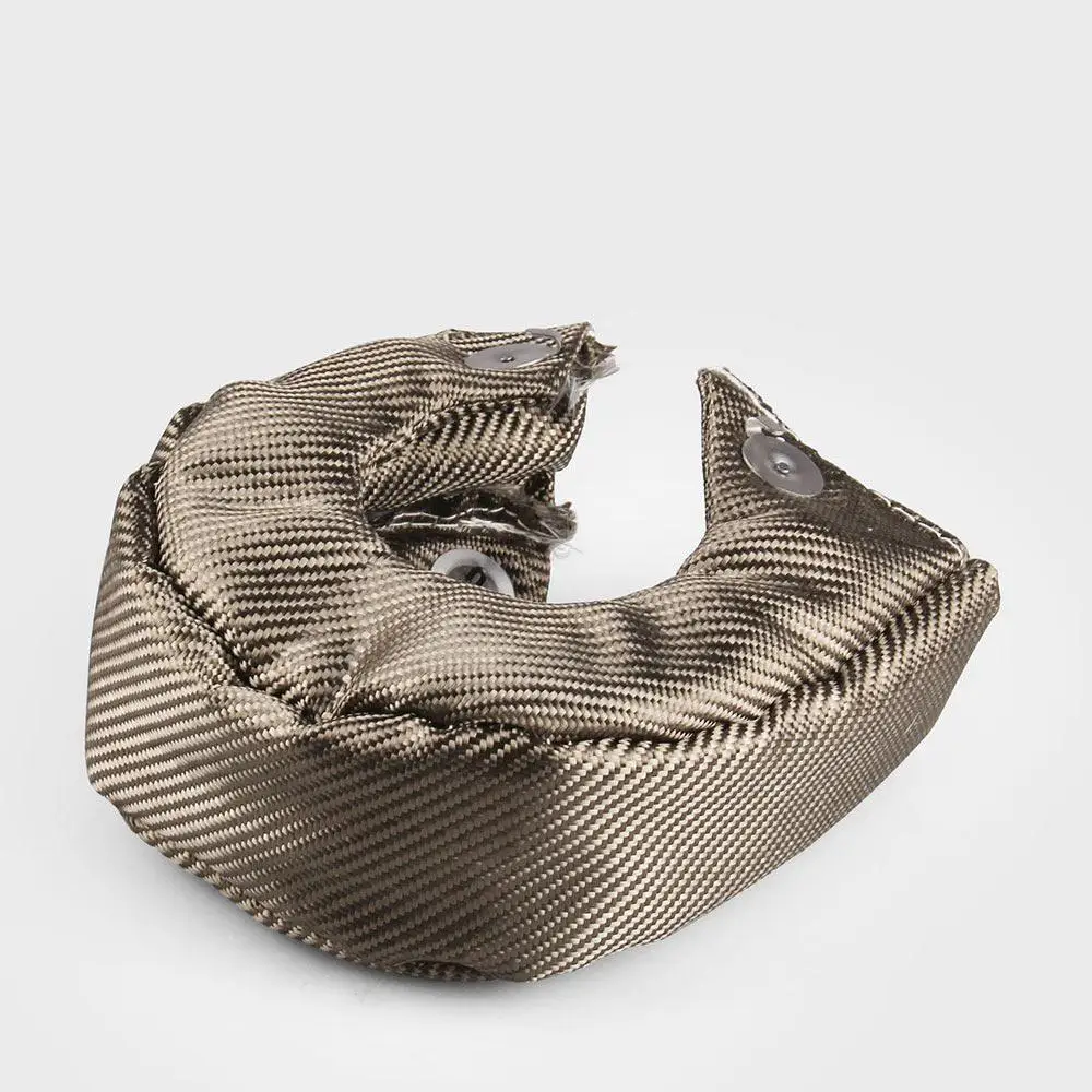 T3 T25 T28 GT25 28 30 35 Titanium Lava Fiber Turbo Blanket Heat Shield Barrier Turbocharger Cover Wrap Thermal Protection | Автомобили и