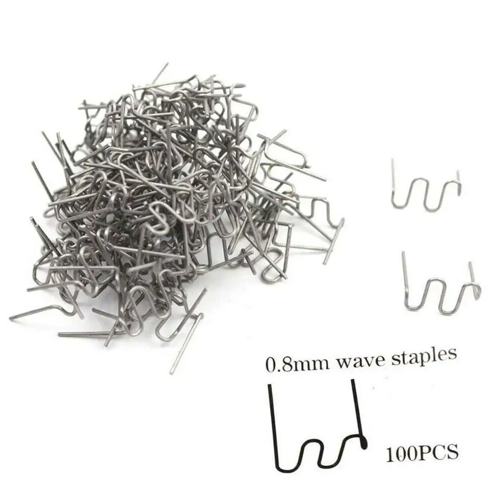 100 шт./компл. горячий степлер скобы для пластика сварочный аппарат Ремонт горячей