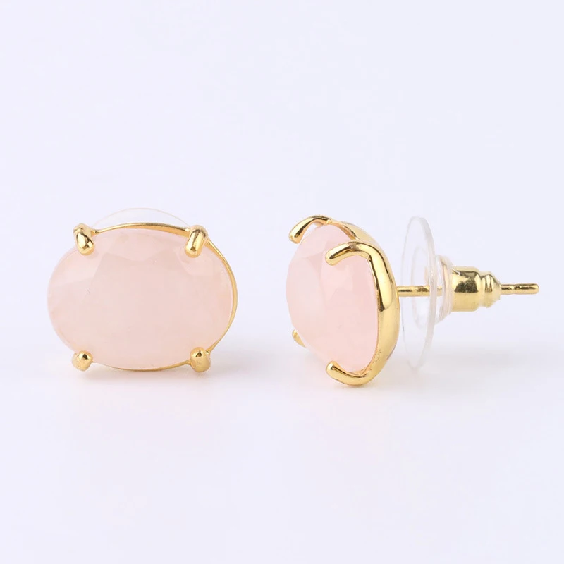 Ювелирные изделия из натурального камня лунный камень каплеобразные серьги