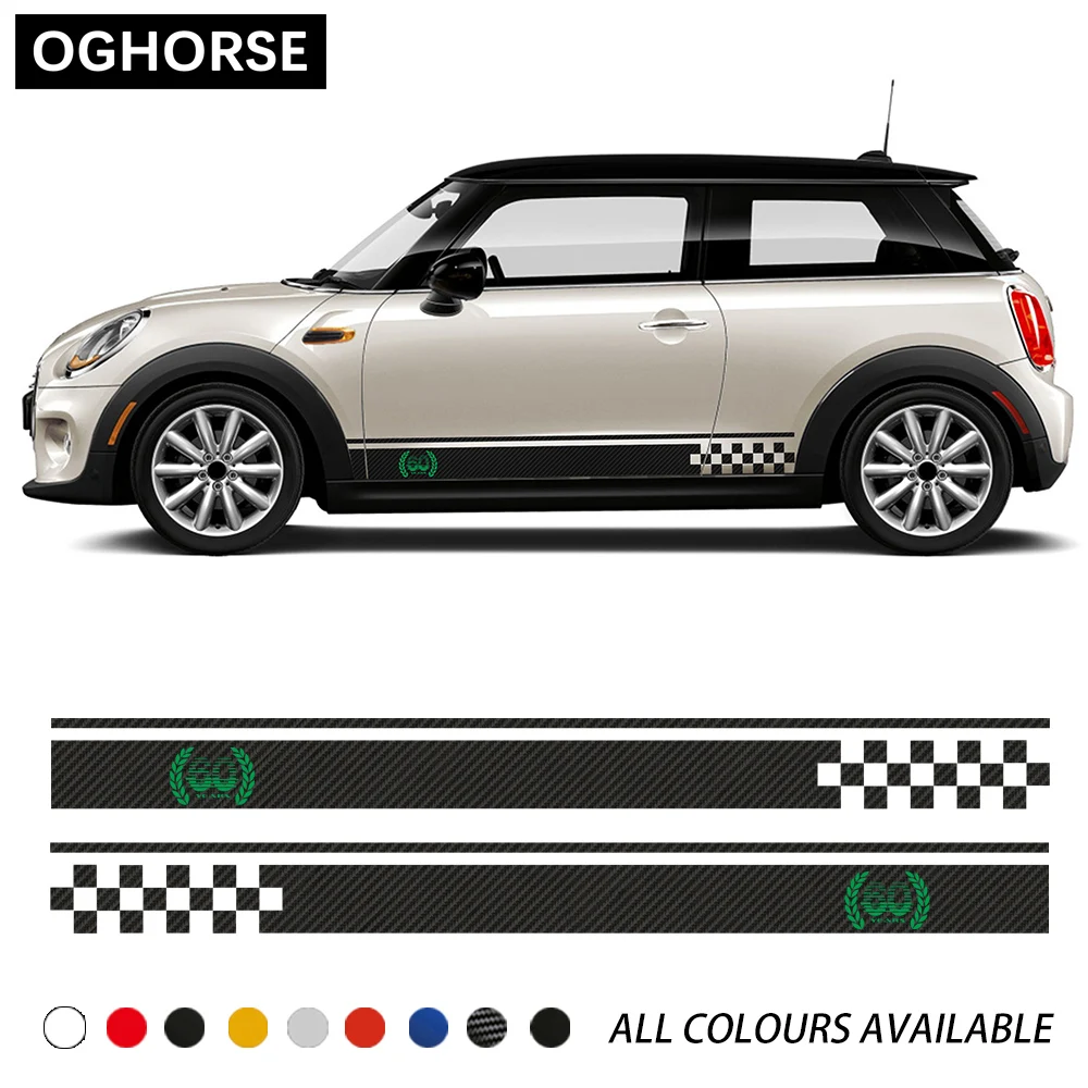 Наклейка на дверь и боковые полосы 2 шт.|Наклейки автомобиль| |