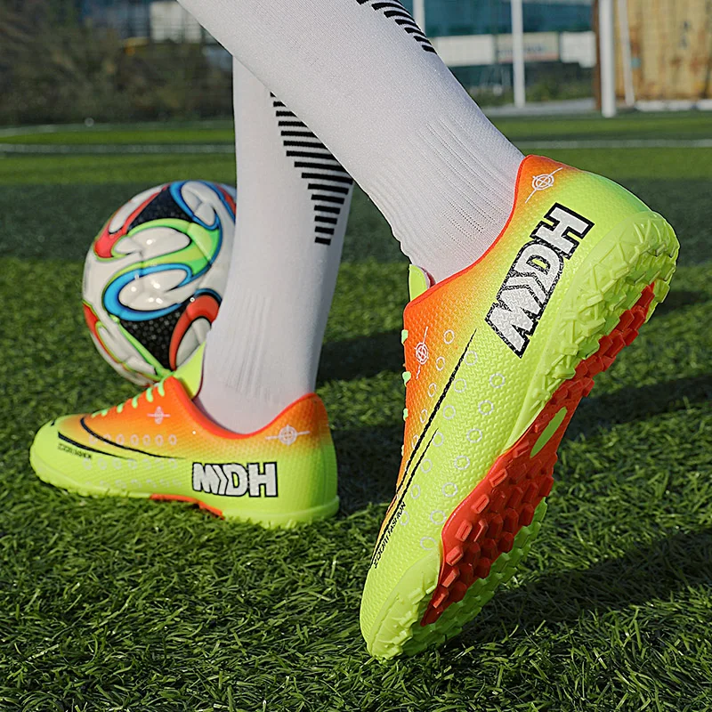 Мужские футбольные бутсы для газона помещений кроссовки chaussure de foot boots crampon Football