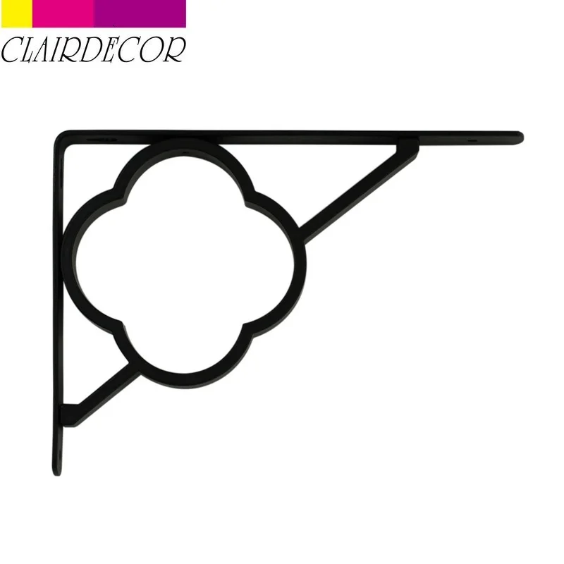 2 шт полка Кронштейн Клевер декоративная правая угловая скобка для товара