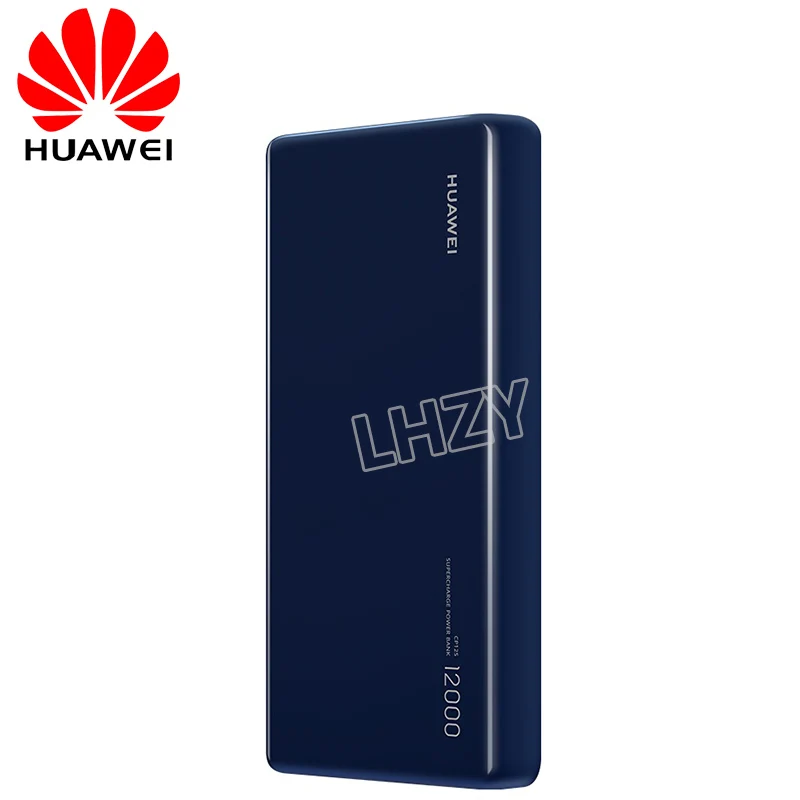 Оригинал 12000mAh HUAWEI 40W Supercharge Power Bank Type-A/Type-C выход зарядка ноутбука Универсальная