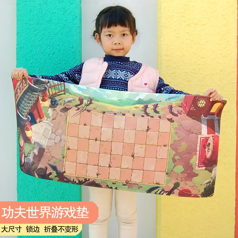 

Plants Vs Zombies Game Plan Map Waterproof Film Plastic Mat Color Printed Decorative Operational Layout Stance Kid Toy