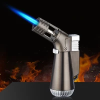gas lighter high firepower spray gun jet torch turbo lighter 1300c metal cigarette cigar lighters gadgets for men