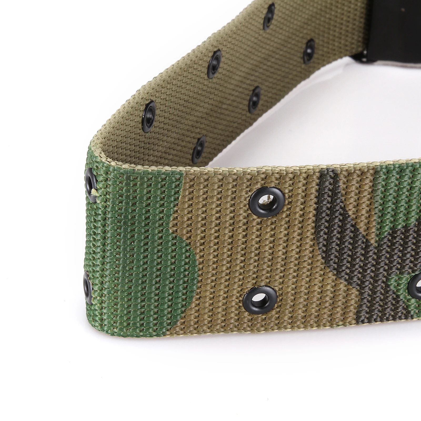 

AdjustableMens Tactical Belt Military Nylon Belts Outdoor Multifunctional Training Waistband High Quality Camouflage Waist Strap