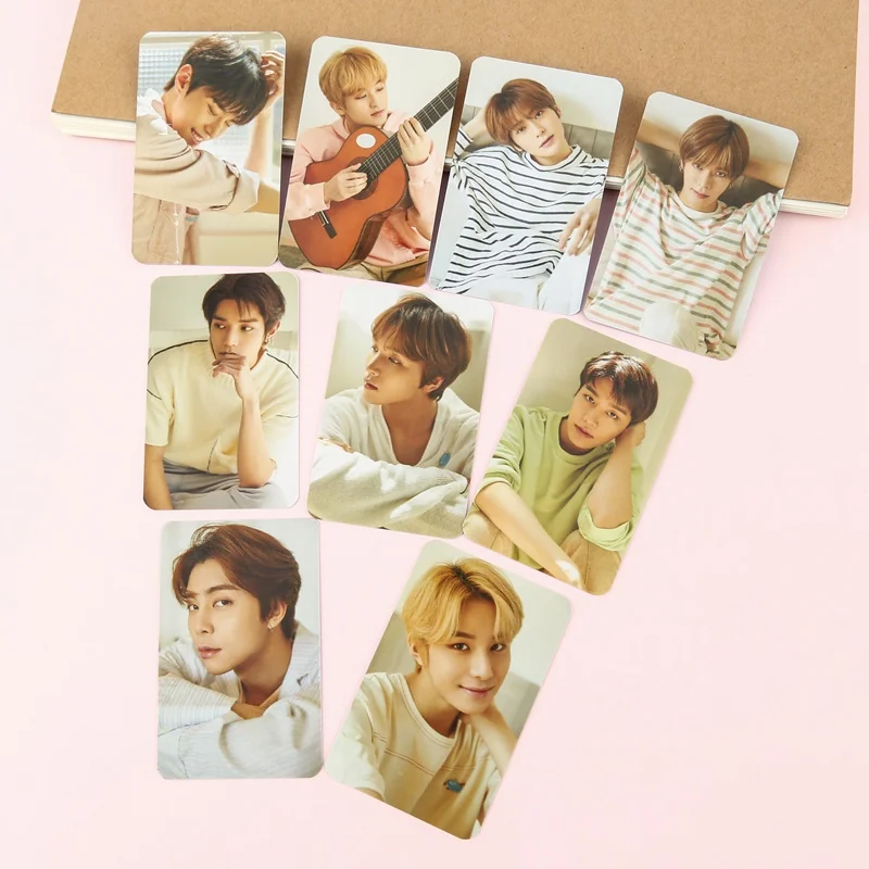 9 шт./компл. NCT 127 Фотокарточка постер ломо карточки самодельные бумажные