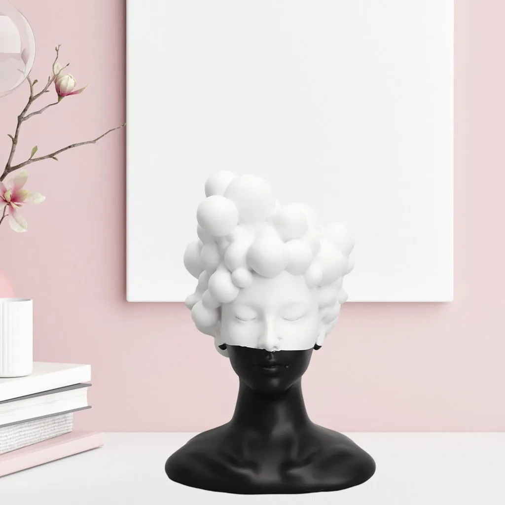 

Creative Resin Sculpture Figurine Collectible Decorative Statue for Home Office Decor