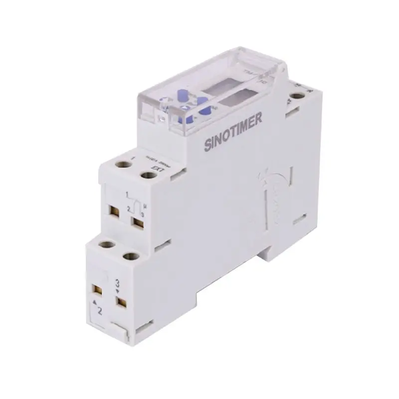 

TM610 220V/110V Timer Switch Single Module DIN Rail 7 Days 24 Hrs Programmable Drop shipping