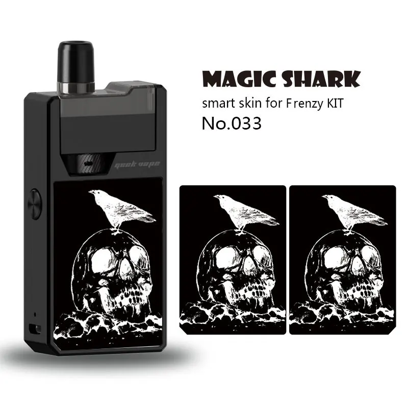 Magic Shark Punk Cowboy Waterproof Skull PVC Cover Film Sticker Case Skin for Frenzy KIT 031-040 | Мобильные телефоны и