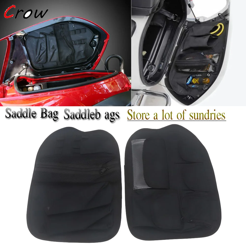 Luggage Liner Tool Bags For HONDA GOLD WING GL1800 Goldwing GL 1800 2001-2017 Motorcycle Trunk Lid Organizer Bag Tool Bags Case