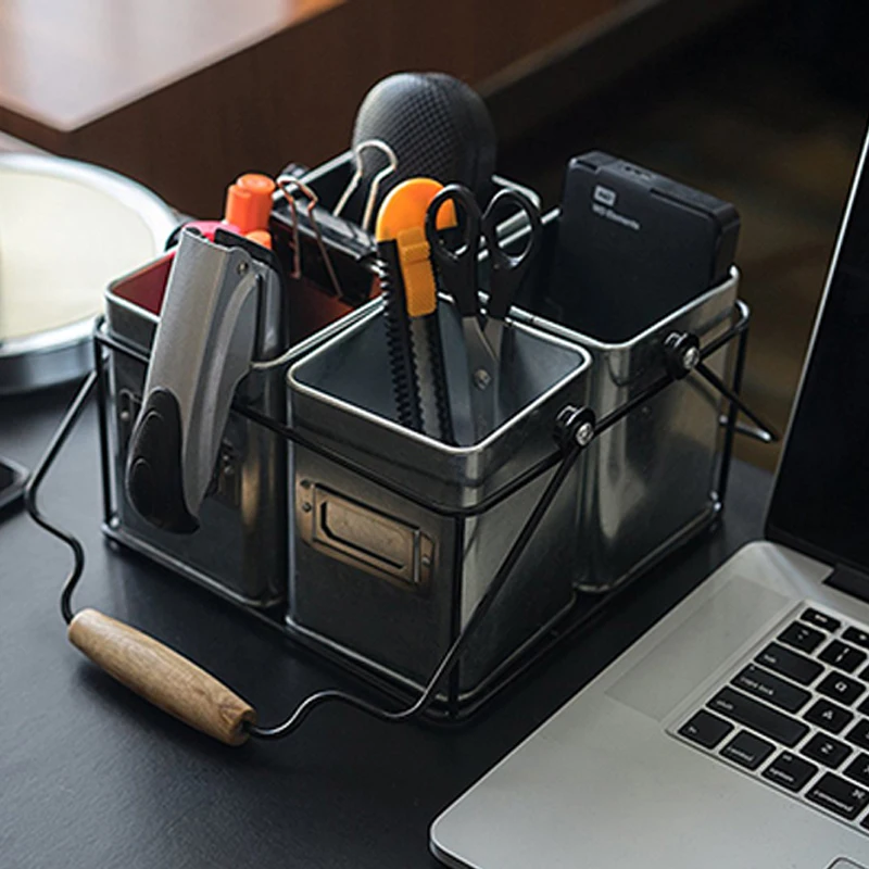 Портативный офисный Настольный стеллаж для хранения первичного цвета кухонные