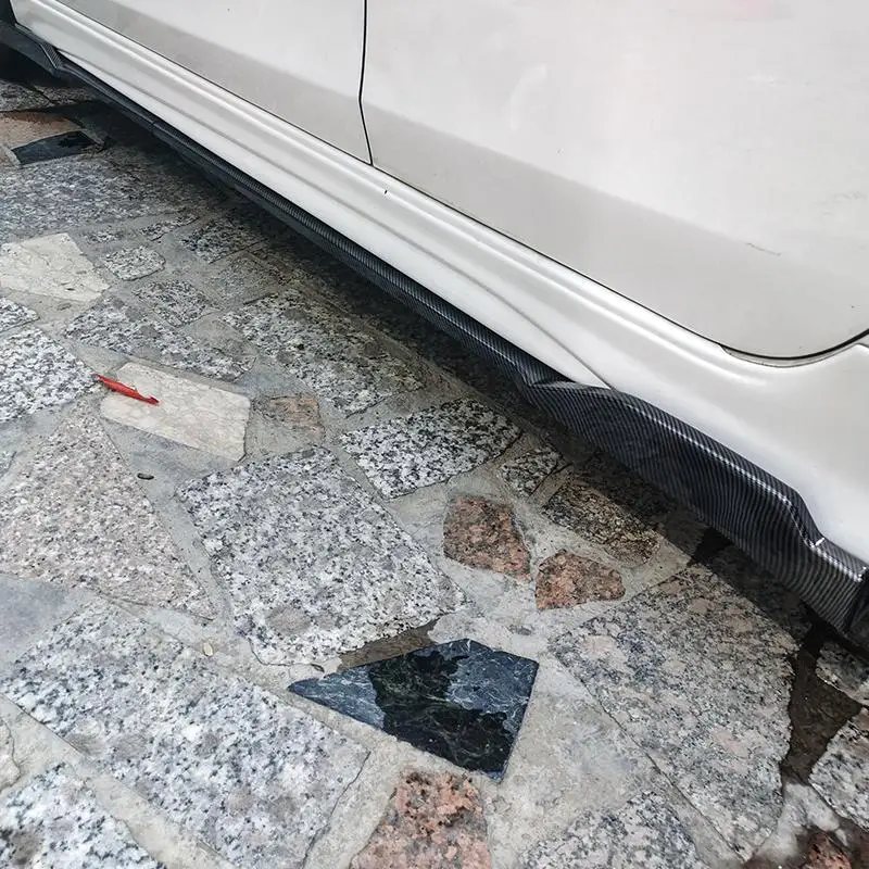 Modification Aleron Styling Aileron Voiture Tuning for Coche Spoiler Auto Protector Car Lip Universal Side Skirt Bumper | Автомобили и