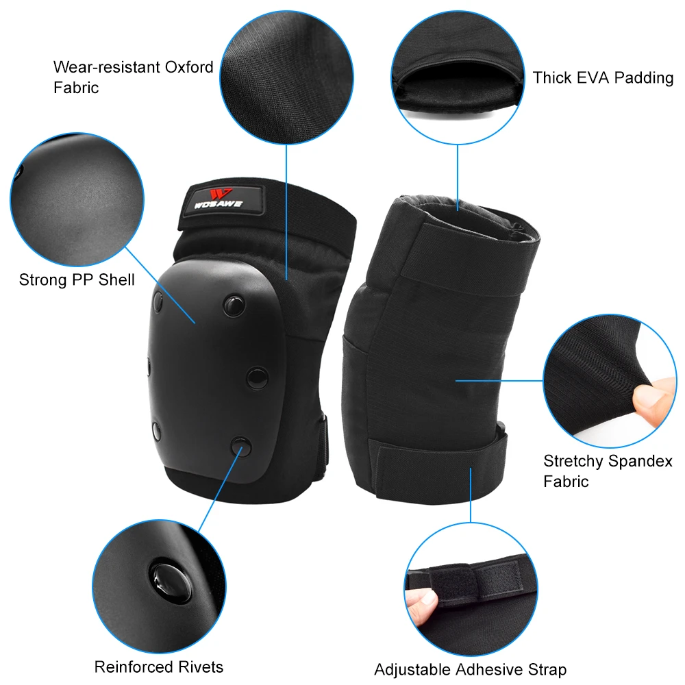 

Adults Knee Pads Protective Gear Knee Guards Protector for Outdoor Sports Roller Skate Cycling Skiing Skateboarding