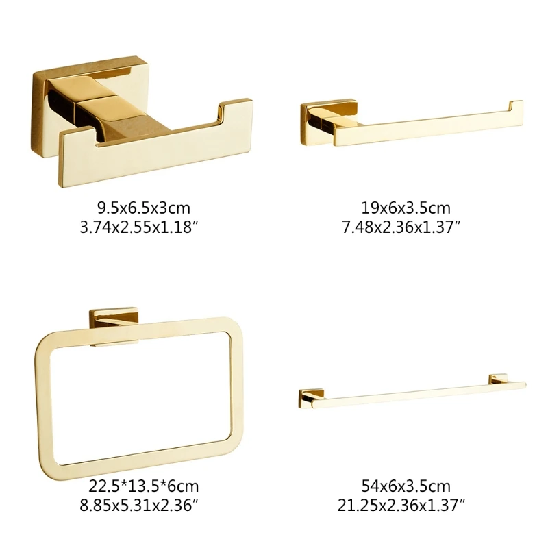 

Wall Mount Hanging Toilet Paper Holder Stainless Steel Kitchen Paper Roll Tissue