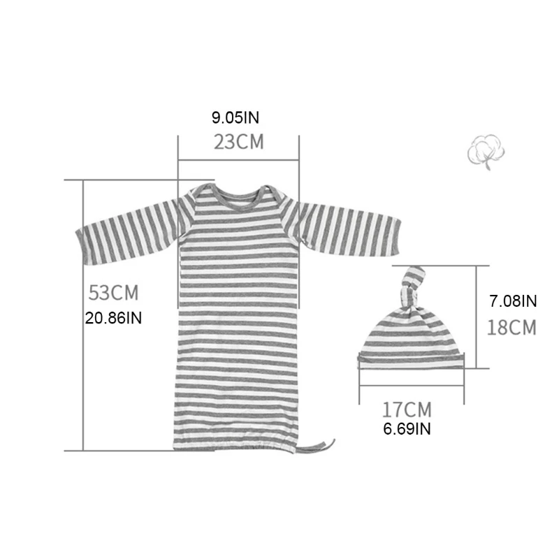 Пеленка для младенцев шапка-одеяло шапочка с узлом мягкий хлопковый спальный