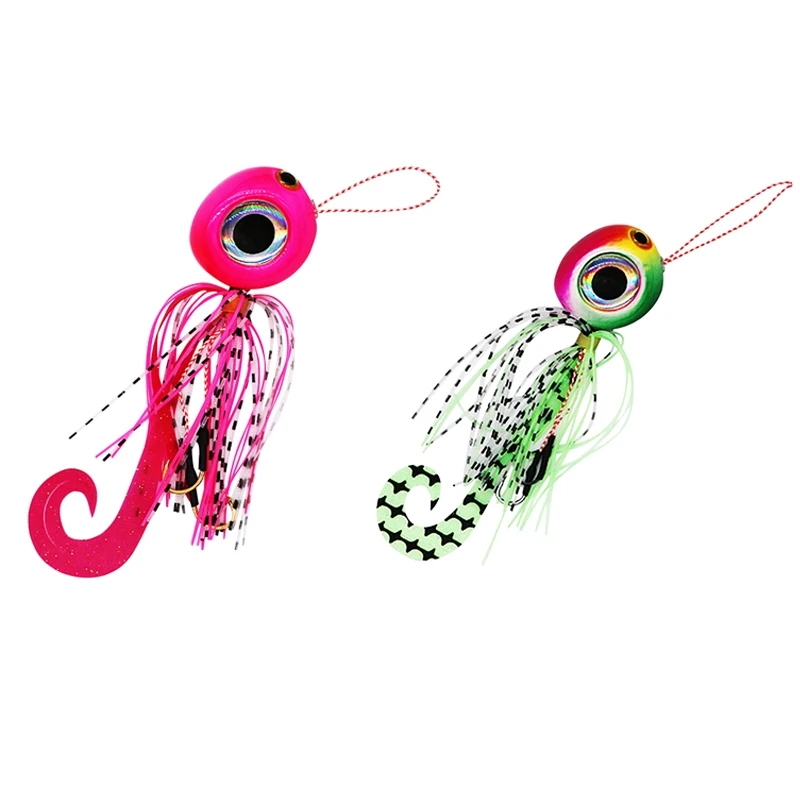 SEWS Искусственная наживка для рыбалки Осьминог Swimbait с юбкой хвост Rockfish Джиги
