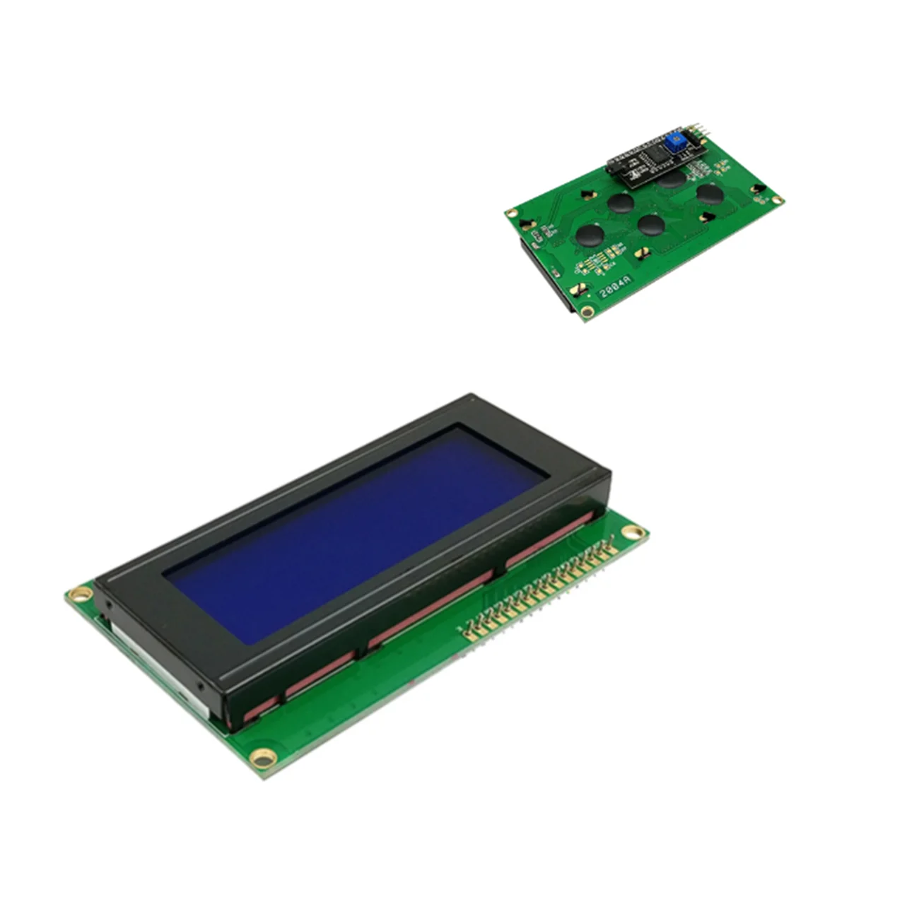 ЖК дисплей 2004 + I2C 20x4 2004A синий/зеленый экран HD44780 символьный дисплей/w IIC/I2C