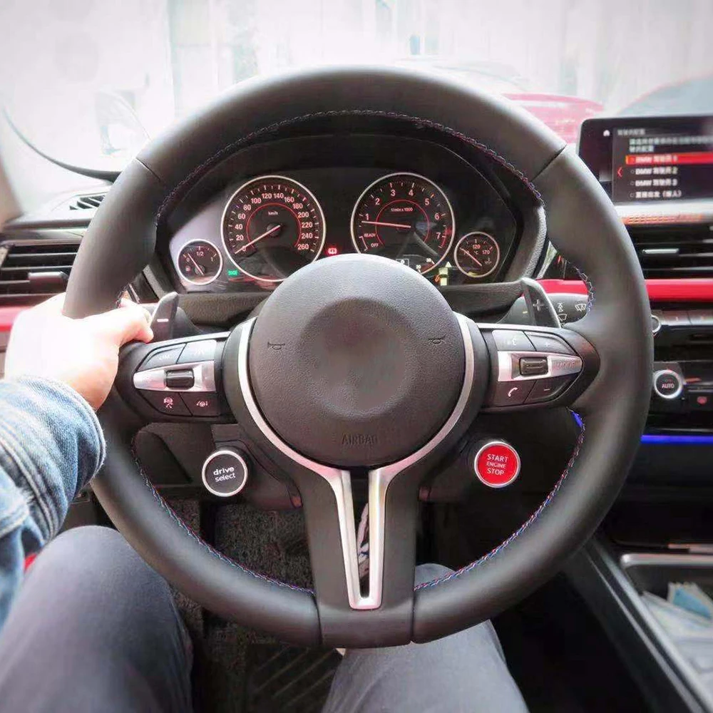

Steering wheel buttons for BMW F10 F11 F30 F32 F15 F25 Ignition starter switch sport mode control engine push start stop button