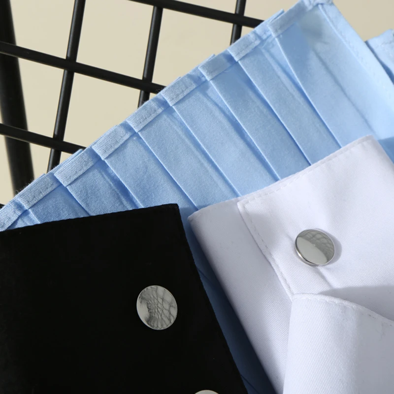 [Chicever] Весна Органы манжеты плиссированные рога Новинки для женщин модные