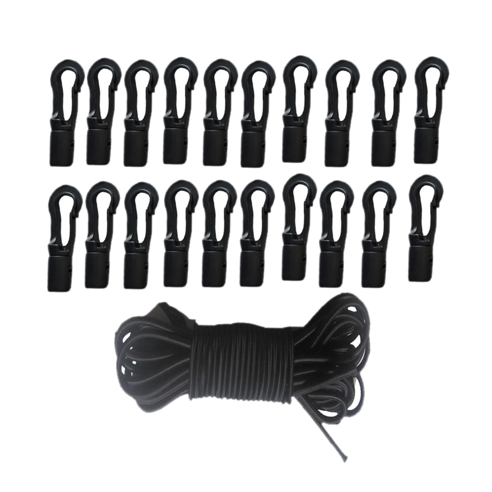 

Растягивающаяся веревка для Каяка с 20 шт. шнурками, Аксессуары Для Каяка, лодки, кемпинга, активного отдыха и активного отдыха