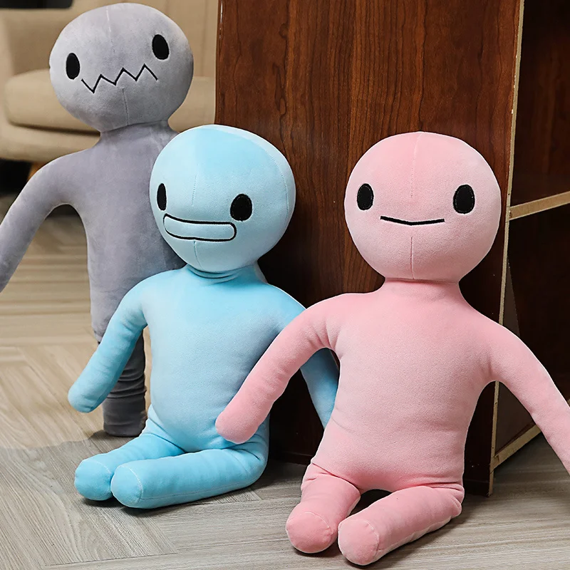 

60-100cm Character toys pillows Humanoid Figure dolls soft stuffed plush ragdoll kids toy Figures birthday Christmas gifts