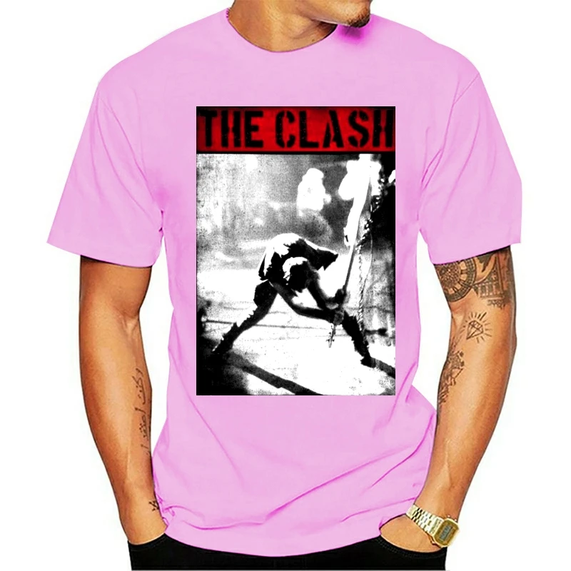 

T Shirt Fashion Shirt Cheap Men Men's Clash The Smashing Guitar Lightweight Printed