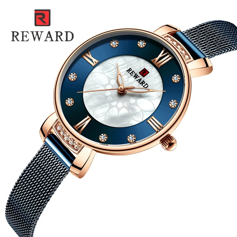 Женские часы с кристаллами от ведущего бренда Роскошные Кварцевые женские