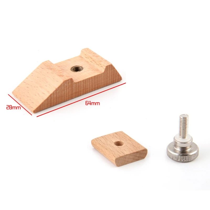 

LBER Wooden Sandpaper Block DIY Leather Edge Polishing Tool, Bevel DIY Leather Tool Wooden Leather Polishing Block