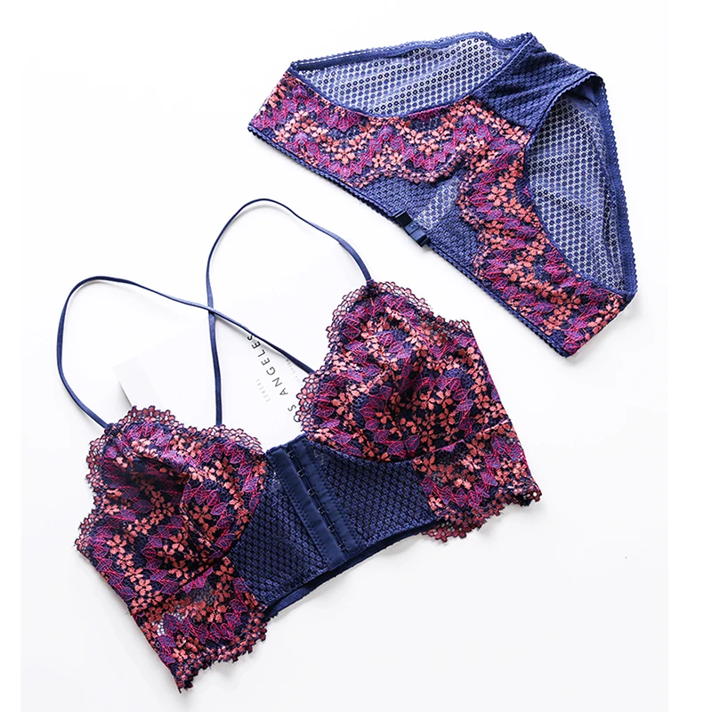 Новый комплект ультратонкого кружевного нижнего белья Norns в европейском и