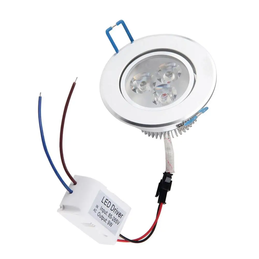 1 шт 9W AC85V 265V 110 V/220 V светодиодный потолочный светильник Встраиваемый настенный