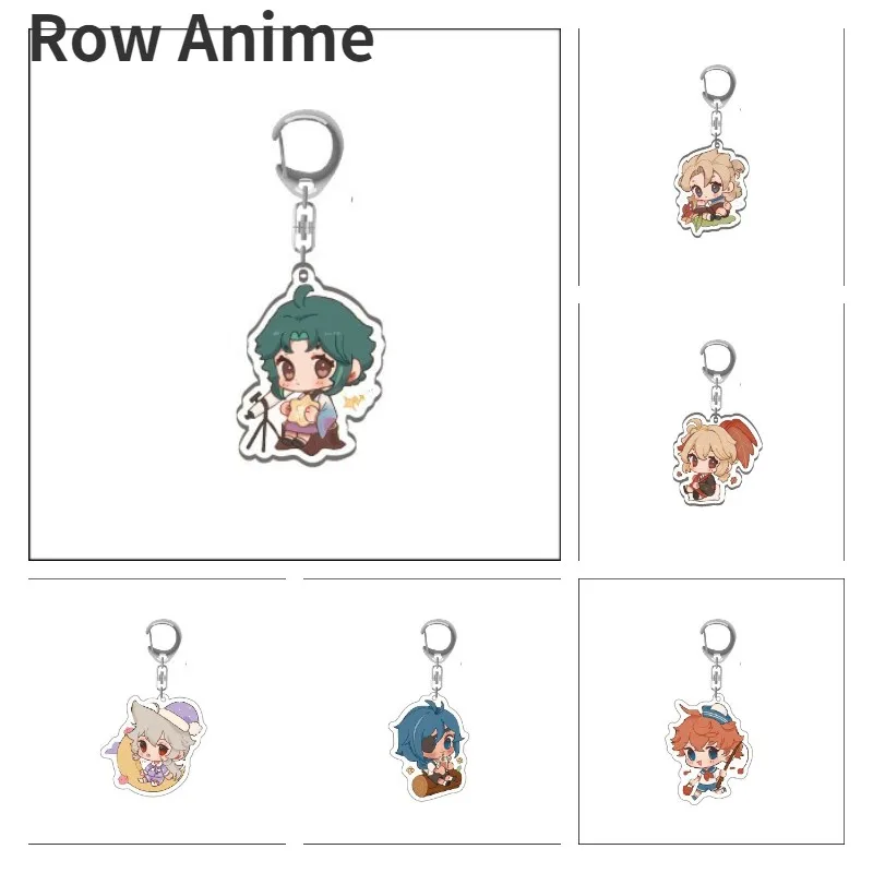 

Anime Genshin Impact Inazuma Key Chains Aloy Kaedehara Kazuha Keychain Figure Raiden Shogun Student Child Toy Cosplay Keyring